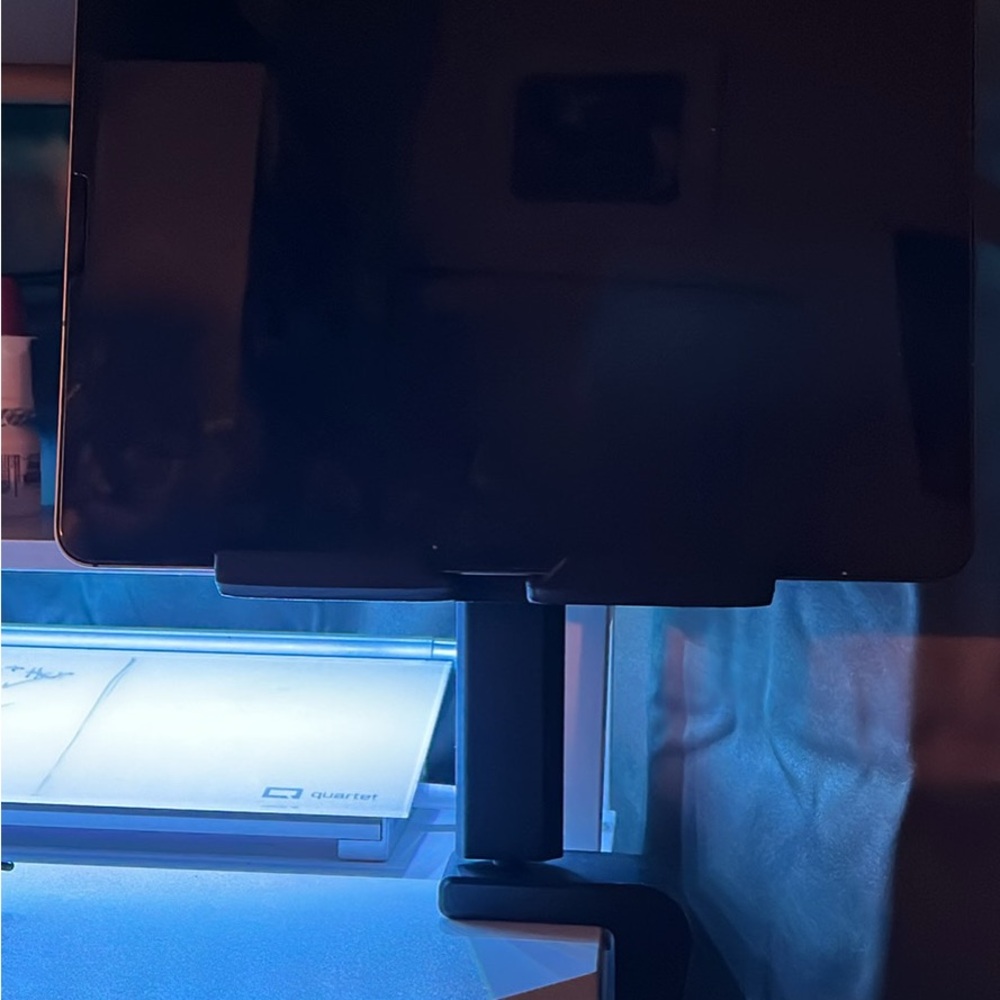 Black Monitor Stand